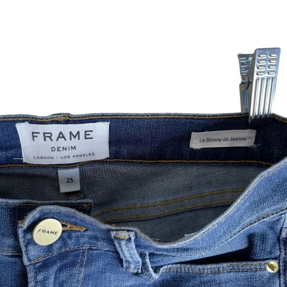 Frame Denim Le Skinny de Jeanne Skinny Jeans - Picture 4 of 9